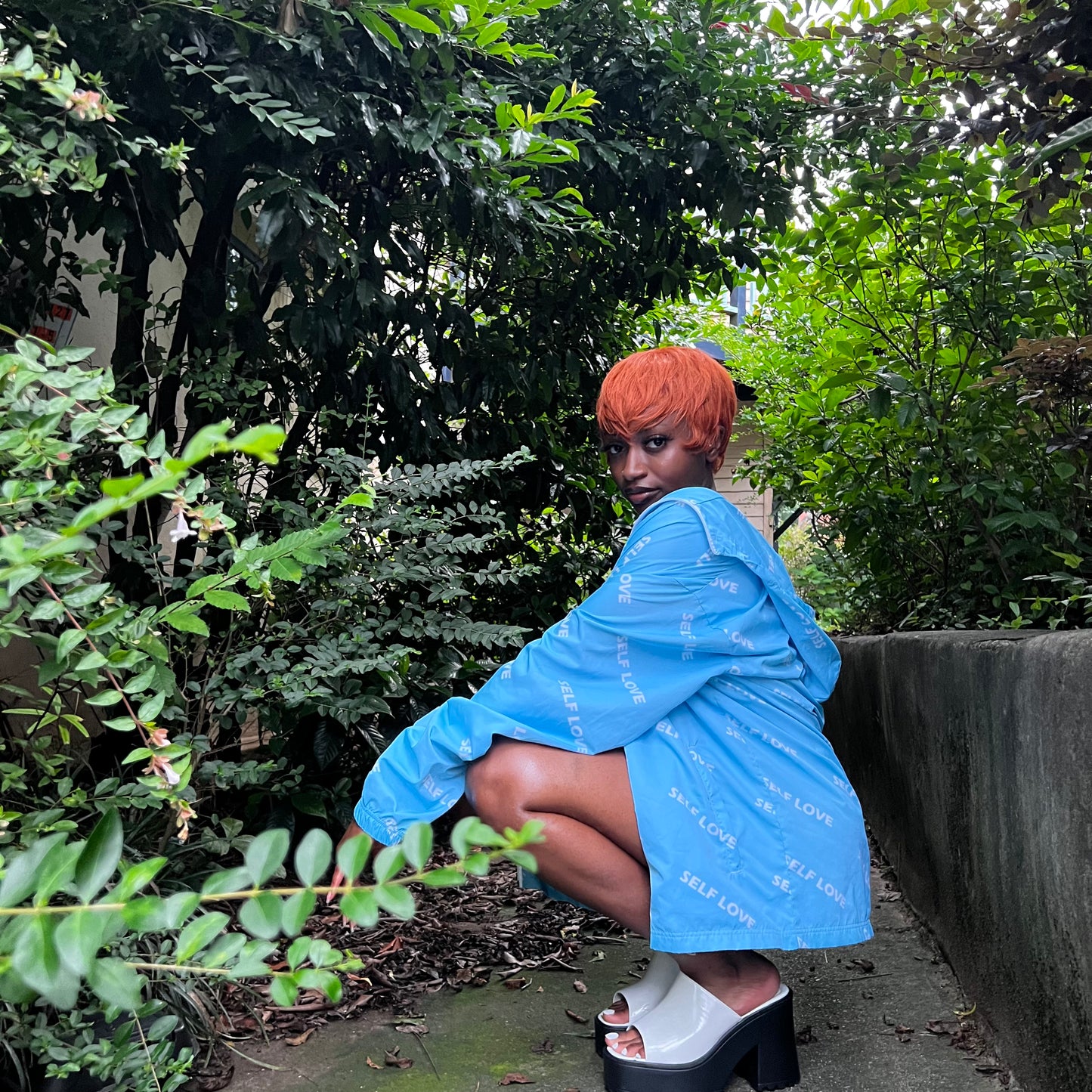 Self Love Light Blue Jacket
