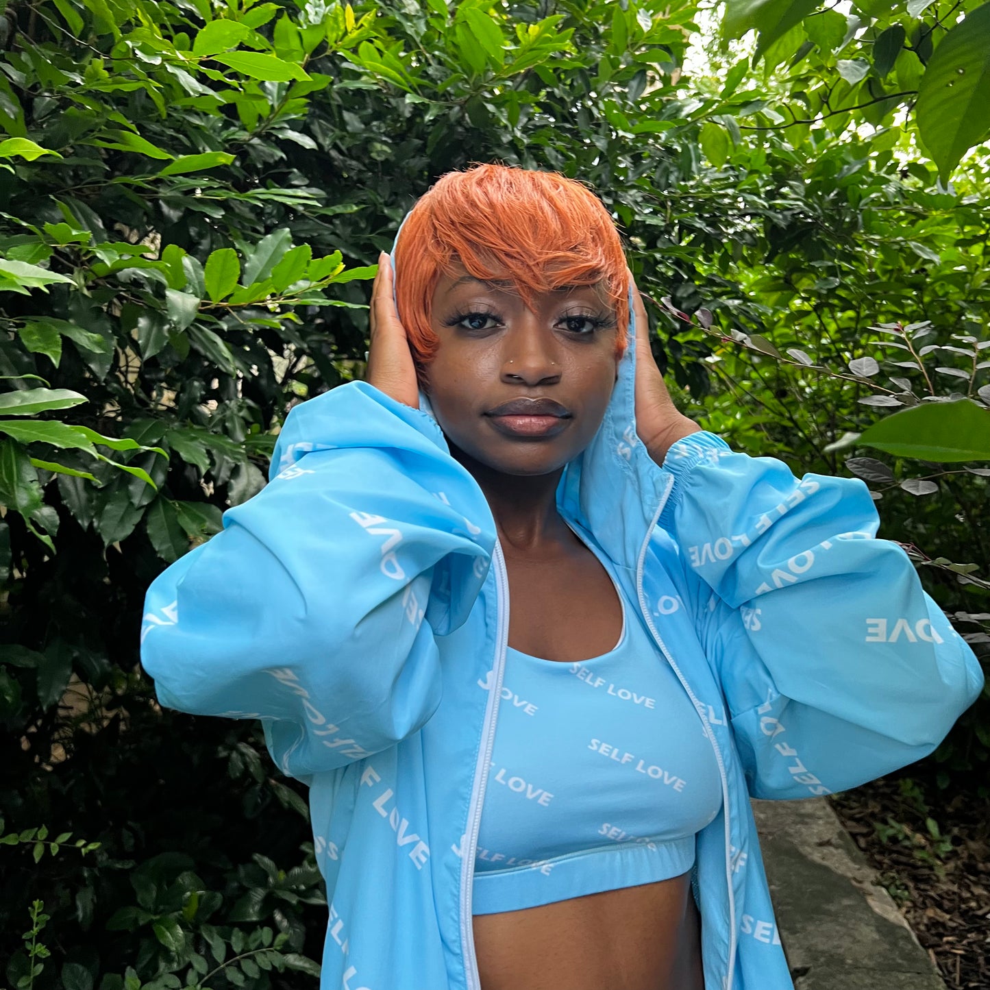 Self Love Light Blue Jacket